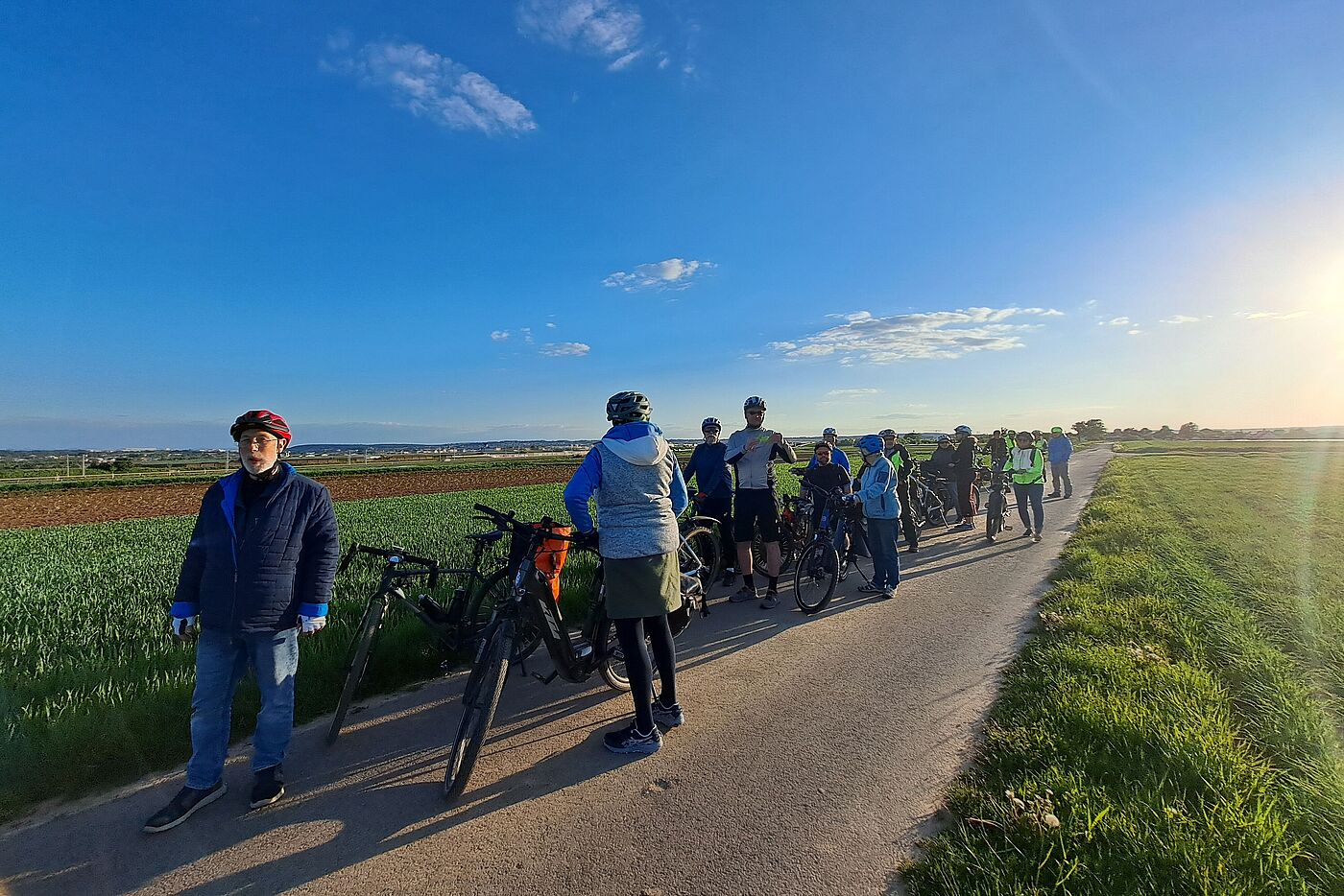 Kleine Pause in der Abendsonne
