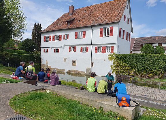 Vesper vor Burg Kalteneck