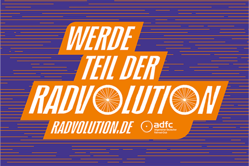 RADvolution Textilfahne RADvolution Textilfahne