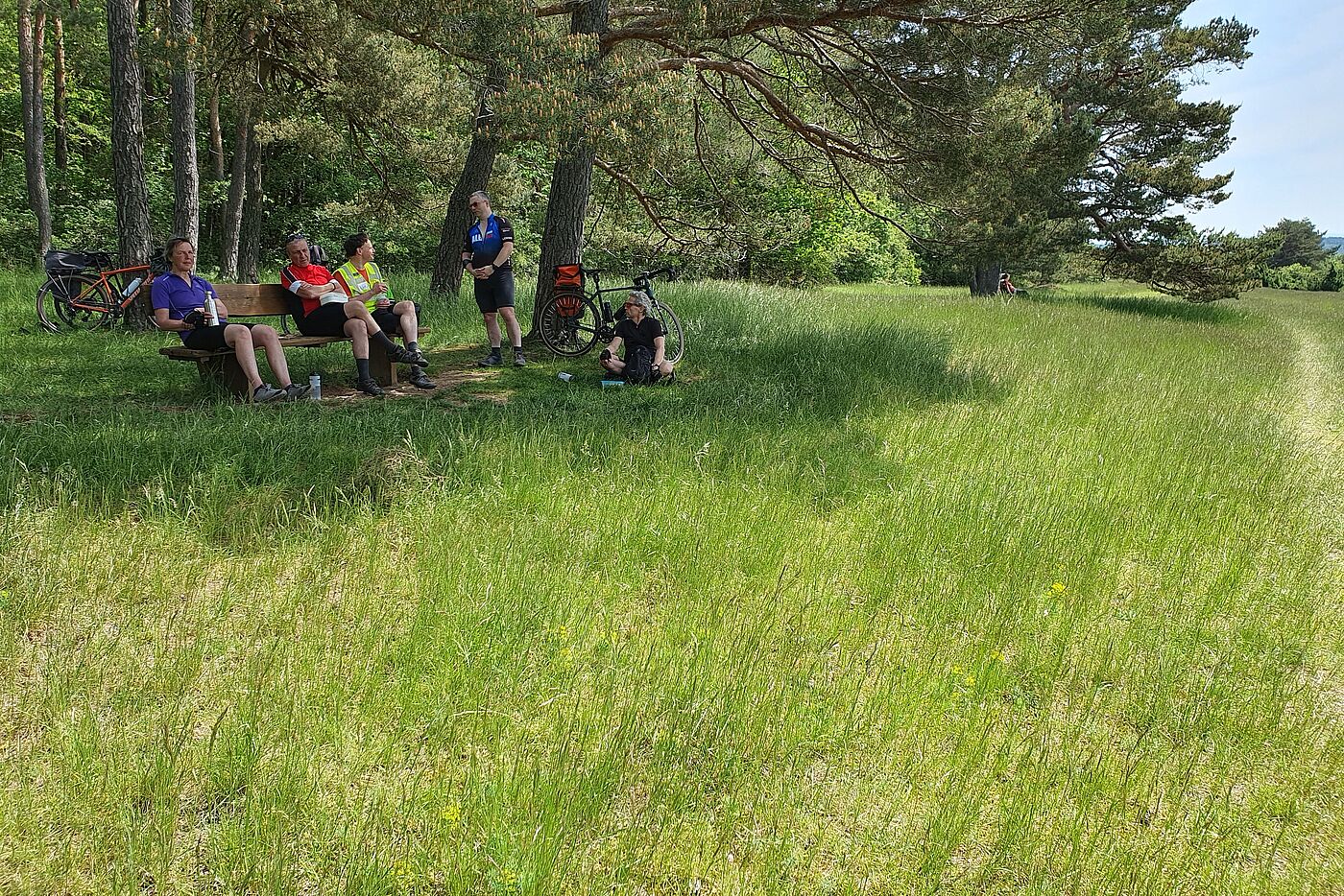 Pause auf dem Venusberg