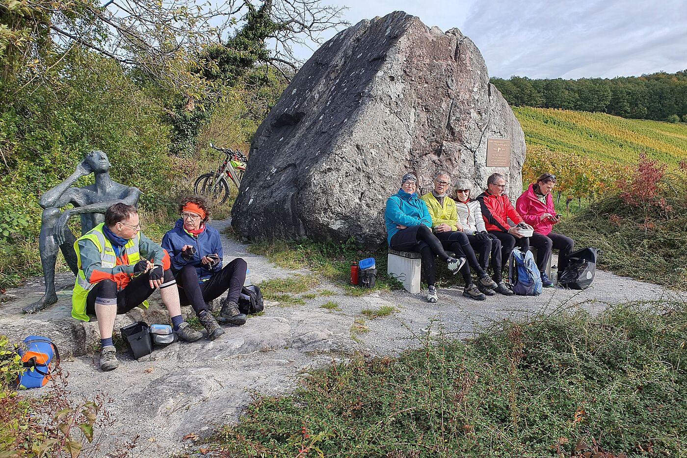 Vesper in den Weinbergen