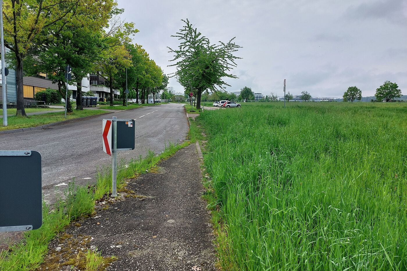 Friedrich-List-Straße südlich der Nikolaus-Otto-Straße