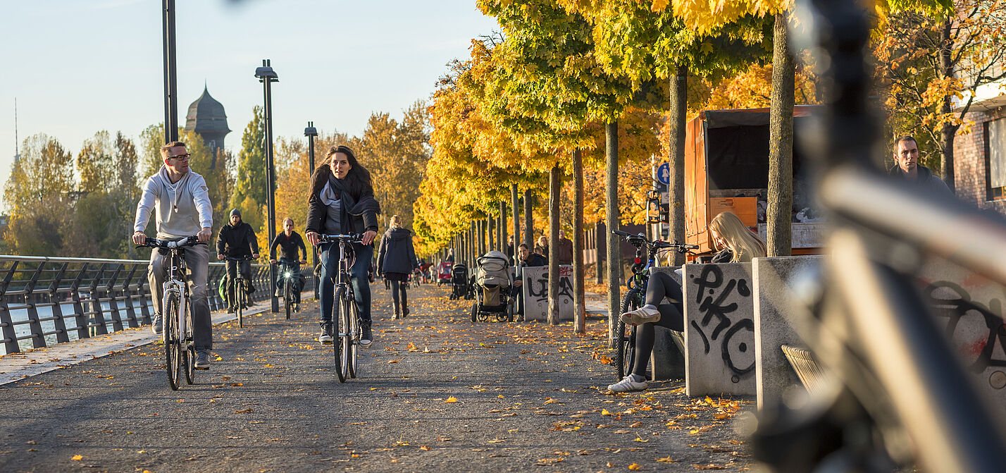 Ab aufs Rad: Der Herbst lockt mit bunten Farben nach draußen. Ab aufs Rad: Der Herbst lockt mit bunten Farben nach draußen.